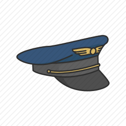 制服帽子图标