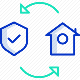 房屋保险图标