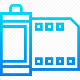 电影胶片图标