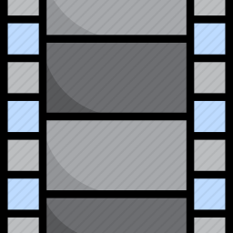 电影胶片图标