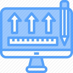 电脑统计图标