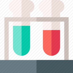 试管图标