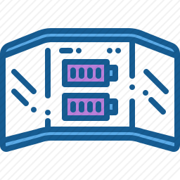 双电池图标
