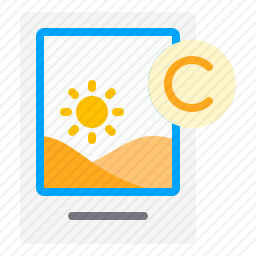 受版权保护的内容图标