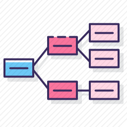 层次结构图标
