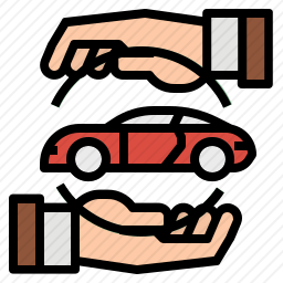汽车租赁图标