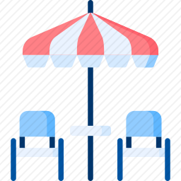 太阳伞图标