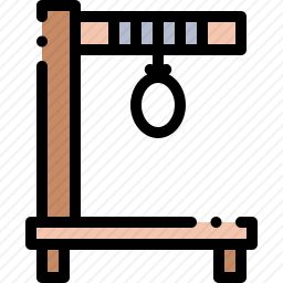 绞刑架图标