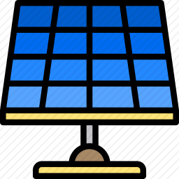 太阳能电池板图标
