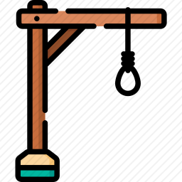 绞刑架图标