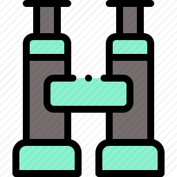 双筒望远镜图标