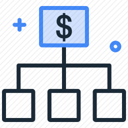 资金流向图标