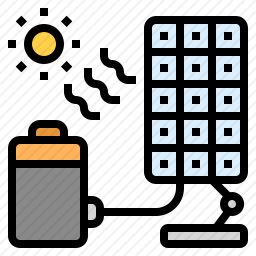 太阳能电池图标