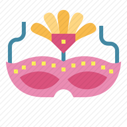 嘉年华面具图标