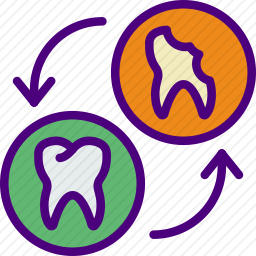牙齿图标