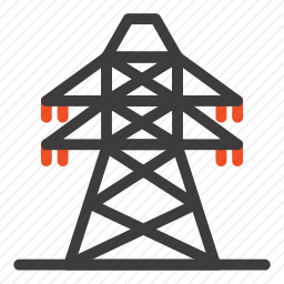 输电线路铁塔图标