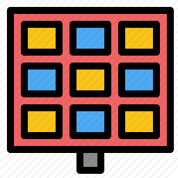 太阳能板图标
