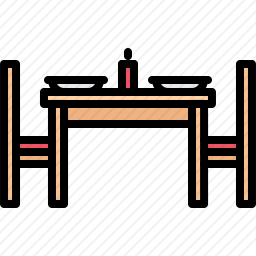 餐桌图标