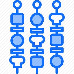 烤羊肉串图标