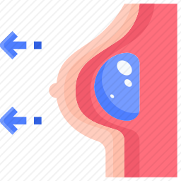 隆胸图标