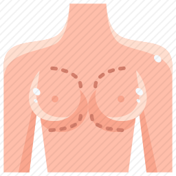 隆胸图标