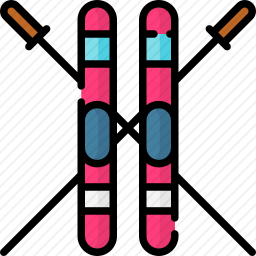 滑雪图标