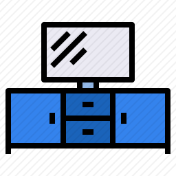 电视柜图标