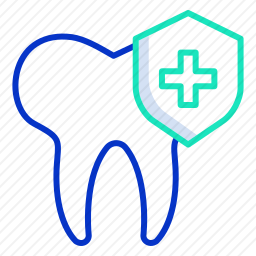 牙齿保险图标