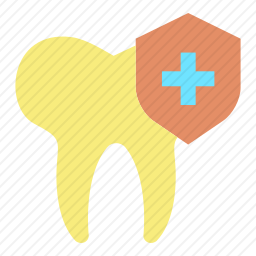 牙齿保险图标