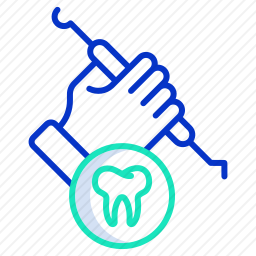 牙探针图标