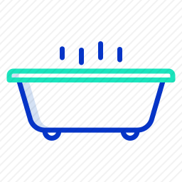 泡澡图标