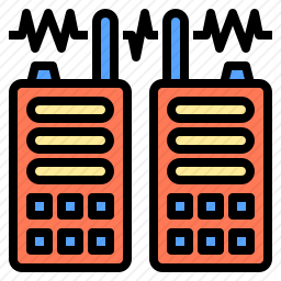 对讲机图标