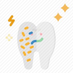 龋齿图标