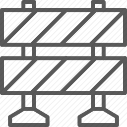 路障图标