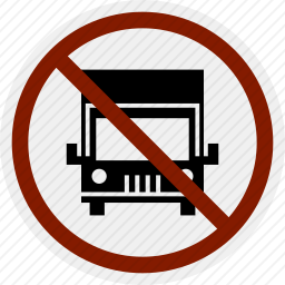 禁止卡车图标