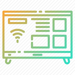智能电视图标