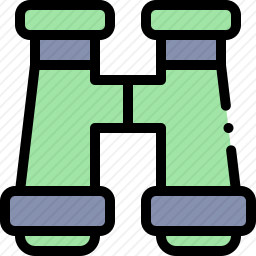 双筒望远镜图标