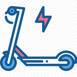 电动滑板车图标