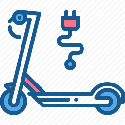 电动滑板车图标
