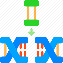 基因重组图标