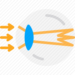 折射图标