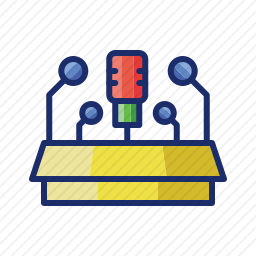新闻发布会图标