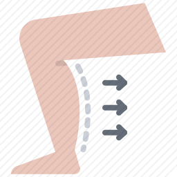 腿图标