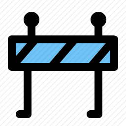 路障图标