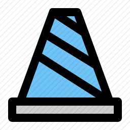 交通锥图标