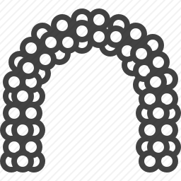 气球拱门图标