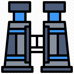 双筒望远镜图标