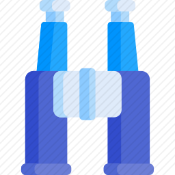 双筒望远镜图标