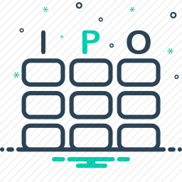 首次公开募股图标