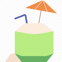 椰子饮料图标